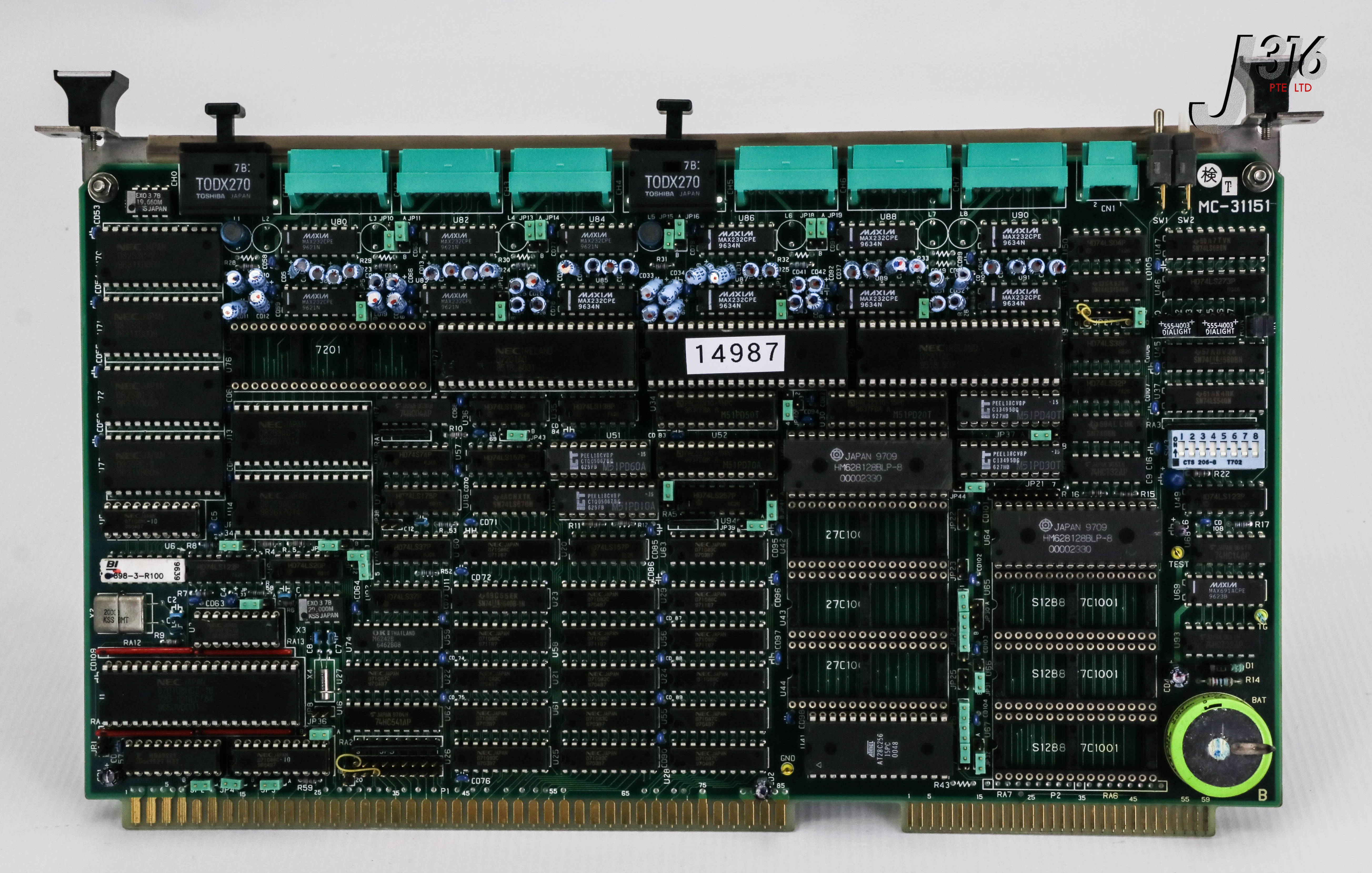アイデンティティ　15p 14987 TOKYO ELECTRON PCB ASSY TS-4000Z-16 CONTROL UNIT, 1181